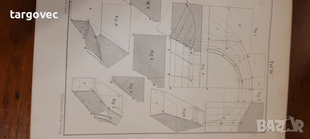 Уникална старинна книга за архитекти и инженери, снимка 6 - Специализирана литература - 51650421