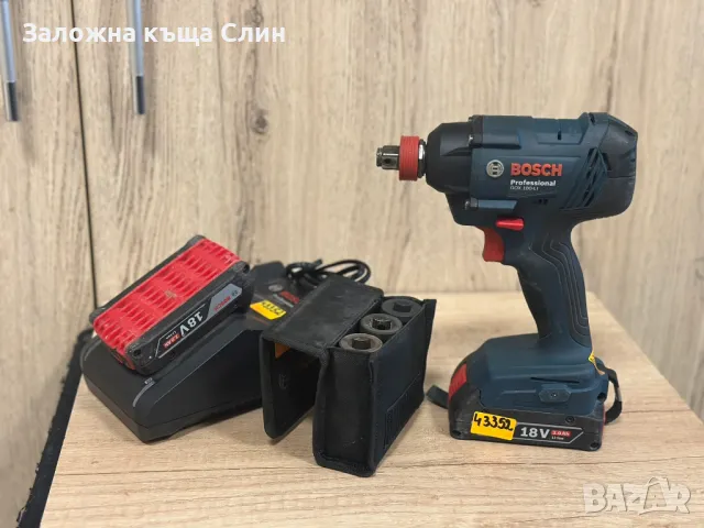 Ударен гайковерт BOSCH GDX 180-Li, снимка 1 - Други инструменти - 48686451