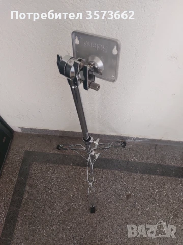 Original Roland stand for spd drum pads, снимка 3 - Ударни инструменти - 50298364