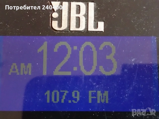 Док станция JBL on time micro-радио,часовник,аларми, снимка 3 - Радиокасетофони, транзистори - 54244525