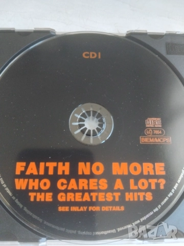 Faith No More – Who Cares A Lot? The Greatest Hits - матричен диск музика