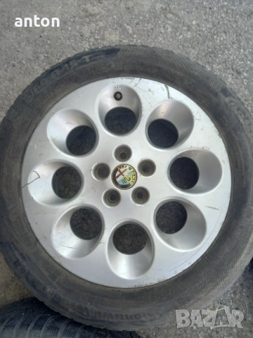 4 броя джанти с гуми , снимка 2 - Гуми и джанти - 54259894