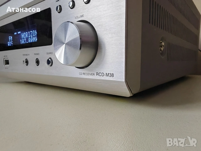 Denon RCD M 38 с дистанционно и тонколони SC M Denon , снимка 9 - Аудиосистеми - 53933107