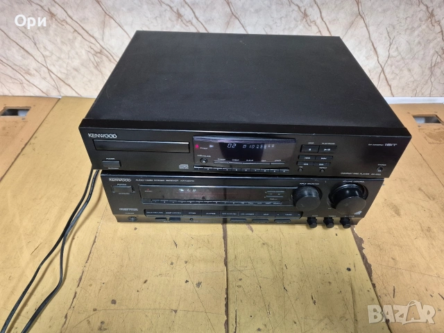 Ресивър Kenwood KR-V 5570 и СД плеър Kenwood DP-1080, снимка 4 - Ресийвъри, усилватели, смесителни пултове - 53527095
