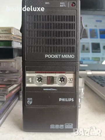 PHILIPS pocket memo 285 mini диктофон, снимка 1 - Радиокасетофони, транзистори - 46986807