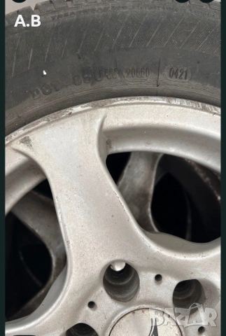 Летни гуми с джанти 165/70R14 /5x100, снимка 3 - Гуми и джанти - 53947041