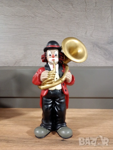 Антикварна колекционерска фигура клоун палячо Gilde Clowns , снимка 4 - Колекции - 53056495