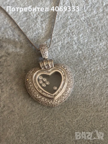 Дамско колие 18карата бяло злато с 220бр естествени Диаманта, снимка 13 - Колиета, медальони, синджири - 51046701