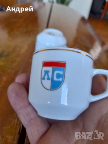 Стари чашки за кафе Левски Спартак, снимка 7 - Други ценни предмети - 45728536