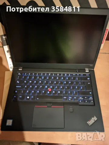 Thinkpad t480s i5-8350u vPro, 8GB DDR4, 256GB SSD NVMe, FHD IPS, снимка 2 - Лаптопи за работа - 46920902