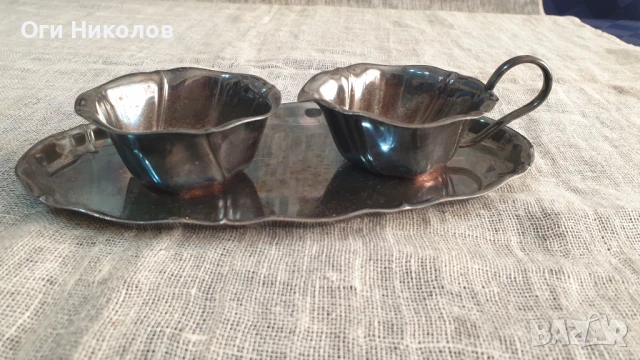 Посребрен комплект WMF - 3 части