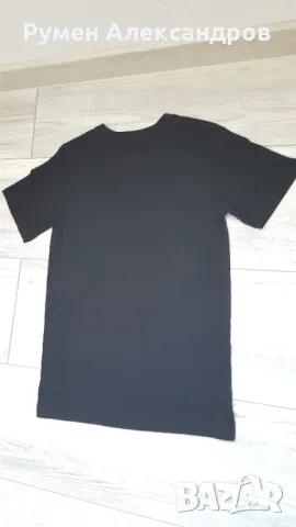 Черна детска унисекс тениска Nike за ръст 147-163 см или 11 - 13 год., снимка 10 - Детски тениски и потници - 50091171