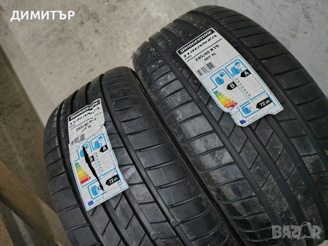 2бр.НОВИ летни гуми BRIDGESTONE 245 40 19 DOT19 цена за брой, снимка 2 - Гуми и джанти - 53908119