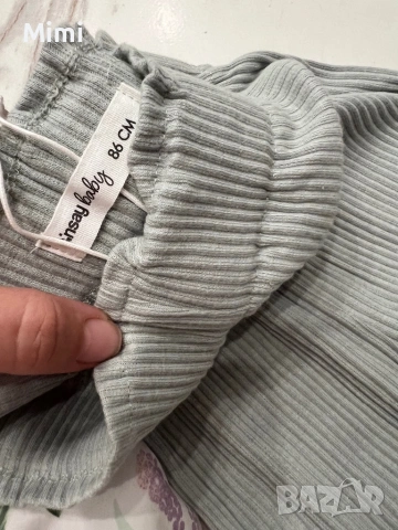 Лот от 2ч бебешко яке и панталон нов, снимка 8 - Комплекти за бебе - 53576705