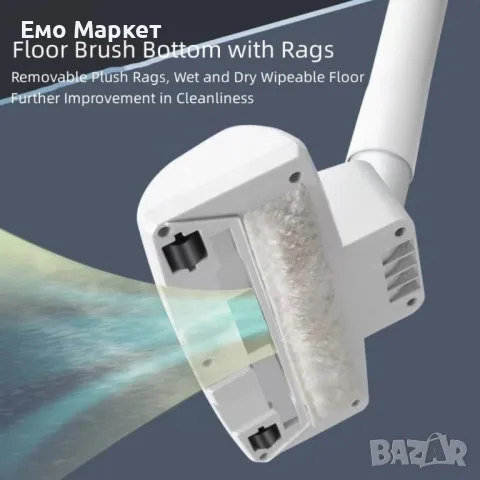 Акумулаторна безжична ръчна прахосмукачка 2 в 1, снимка 6 - Прахосмукачки - 50100112