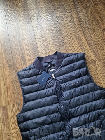 Страхотна мъжка грейка GANT размер L , нова с етикет, снимка 3 - Якета - 52886591