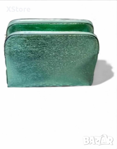 Елегантна дамска чанта за през рамо с 3 отделения с цип и дълга дръжка, снимка 4 - Чанти - 52584176