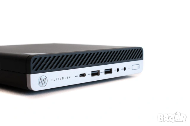 • Мини компютър HP EliteDesk 800 G5 Mini i5-8500T/8GB/256GB SSD NVMe, снимка 3 - Работни компютри - 54156674