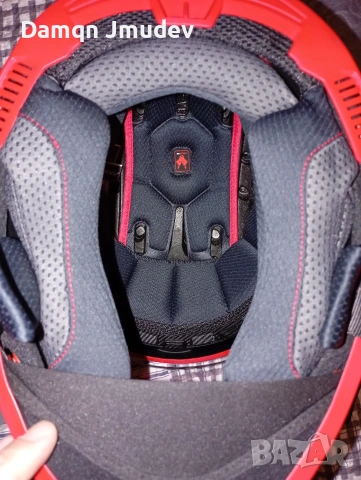 Мото каска Axxis Wolf DS Hydra 59-60, снимка 10 - Спортна екипировка - 53685384