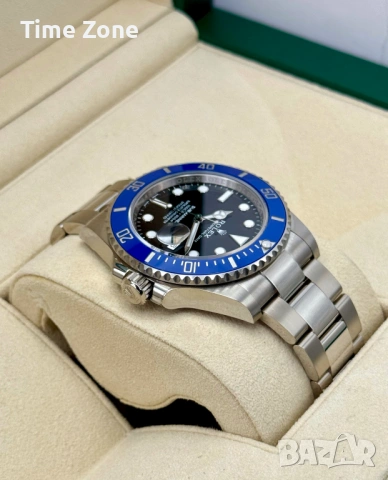 Rolex Submariner 41mm 'Cookie Monster' White Gold Ceramic Automatic Различни Варианти, снимка 6 - Мъжки - 54060980
