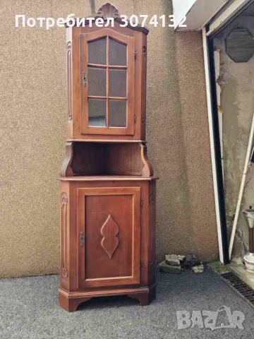 Витрина за ъгъл в стил Барок, снимка 4 - Секции и витрини - 50224577