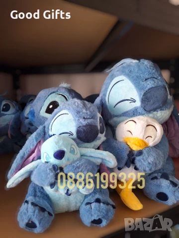 Плюшена играчка Стич и Приятели, Плюшен Стич, от 35 до 65см, снимка 3 - Плюшени играчки - 51064393