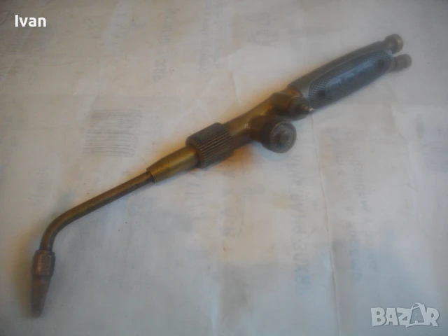 GLOOR Made in SWITZERLAND ШВЕЙЦАРСКА ОРИГИНАЛНА ПРОФЕСИОНАЛНА ОКСИЖЕННА ГОРЕЛКА ЗА ГАЗО-КИСЛОРОДНО , снимка 2 - Други инструменти - 51108777