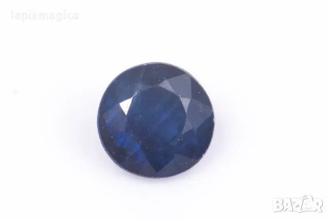 Син сапфир 0.24ct 3.4mm нагряван кръгла шлифовка #11, снимка 1