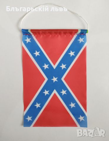 Малко знаме на Конфедерацията, снимка 1 - Други ценни предмети - 45485411