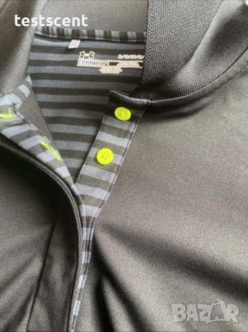 Блуза с дълъг ръкав Under Armour Long Sleeve Grey Sports Top – XL сива с яка, снимка 7 - Спортни дрехи, екипи - 54002384