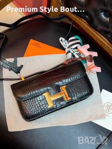 чанти HERMES Размер: 26 x 12 см ВНОСЕН ПРОДУКТ , снимка 7 - Чанти - 53635580