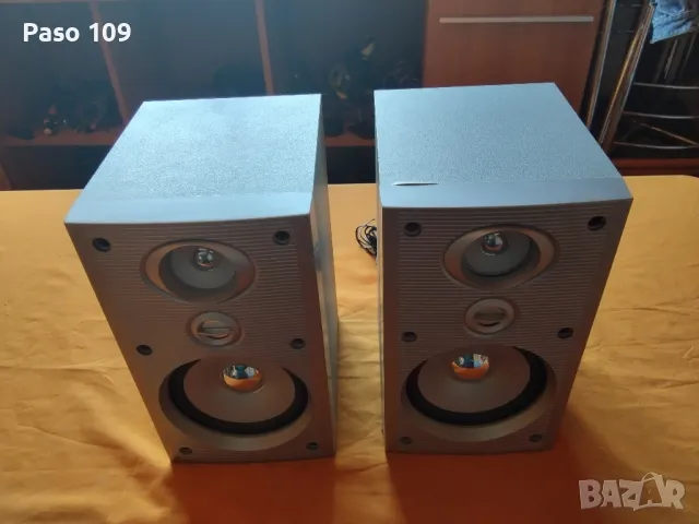 страхотни трилентови тонколони Шнайдер 2х40 оригинални , снимка 5 - Тонколони - 50223881