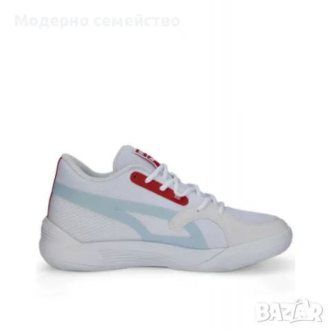 Маратонки puma trc blaze court basketball shoes white light aqua, снимка 1 - Маратонки - 46831507