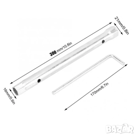 Ключ за свещи, снимка 3 - Аксесоари и консумативи - 51686192