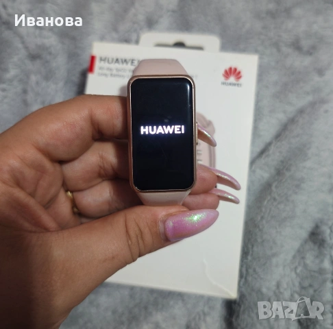 Фитнес гривна Huawei band 6, снимка 2 - Смарт гривни - 53229487