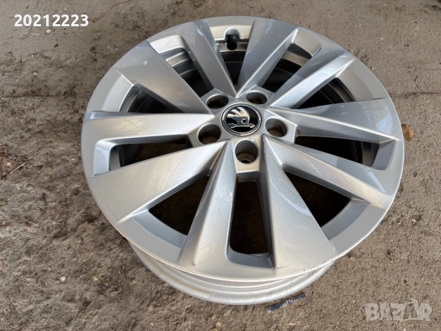 1 брой алуминиева джанта за Skoda Kamiq,Scala,Slavia 16, снимка 4 - Гуми и джанти - 54227777