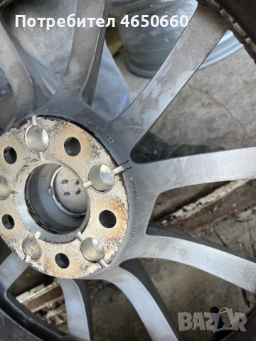 17 цолови алуминиеви джанти със зимни гуми за Ауди, снимка 9 - Гуми и джанти - 52463065