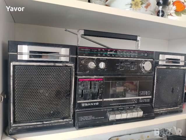 SANYO M9711AK RETRO, снимка 5 - Радиокасетофони, транзистори - 46693537