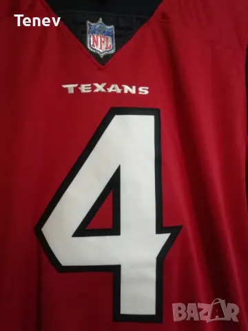 Houston Texans #4 Watson Nike оригинална тениска американски футбол jersey L/XL NFL, снимка 5 - Тениски - 49701579