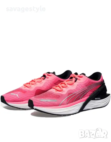 Дамски маратонки PUMA Run Xx Nitro Shoes Pink, снимка 3 - Маратонки - 49511902