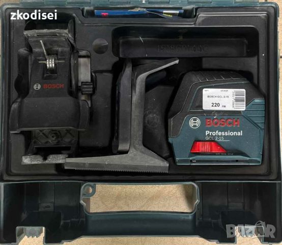 Лазерен нивел Bosch GCL 2-15, снимка 1 - Други инструменти - 45416419