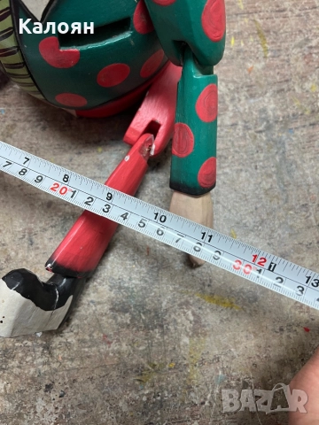 Дървена играчка - касичка , снимка 12 - Кукли - 52196081