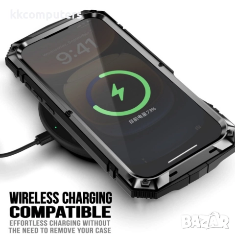 Apple iPhone 16 Pro R-JUST Life Удароустойчив/Водоустойчив Калъф и Протектор, снимка 6 - Калъфи, кейсове - 52687194