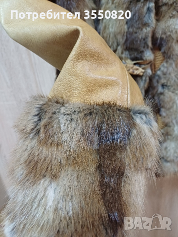 дамско палто от естествен косъм , снимка 2 - Палта, манта - 44941034