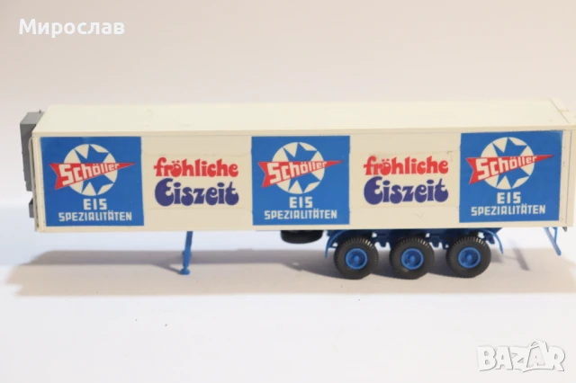 KIBRI 1:87 H0 ХЛАДИЛНО РЕМАРКЕ КАМИОН МОДЕЛ КОЛИЧКА