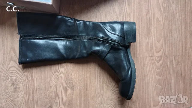 Нови ботуши, кожа, размер 40,5, 20 лв, снимка 2 - Дамски ботуши - 49699200