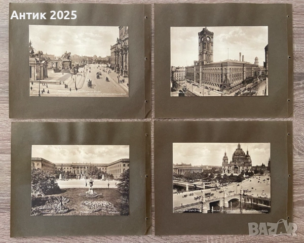 Стари фотографии от Германия, архитектура и забележителности, начало XX век, снимка 5 - Антикварни и старинни предмети - 51451132