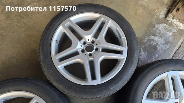 Оригинални джанти с гуми 21 цола за Мерцедес АМГ/ Mercedes AMG 21'', снимка 7 - Гуми и джанти - 53989993