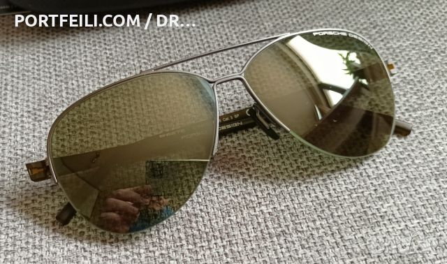 НОВИ Мъжки слънчеви очила Porsche design, Bauhaus aviator - огледален ефект, антирефлекс, снимка 1 - Слънчеви и диоптрични очила - 45462930