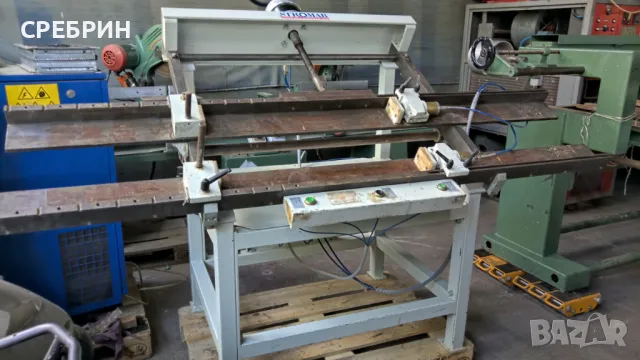 Ламелна преса за греди двуредова лява и дясна с работна дължина 4200 мм височина 650 мм мотор 4 кв х, снимка 3 - Други машини и части - 50238131